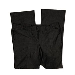 Inc Grey wide leg slacks